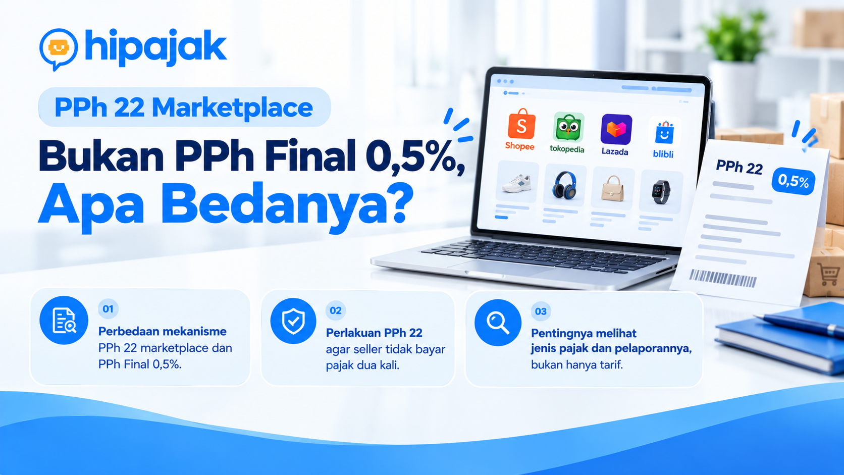 PPh 22 Marketplace Bukan PPh Final 0,5%, Apa Bedanya?