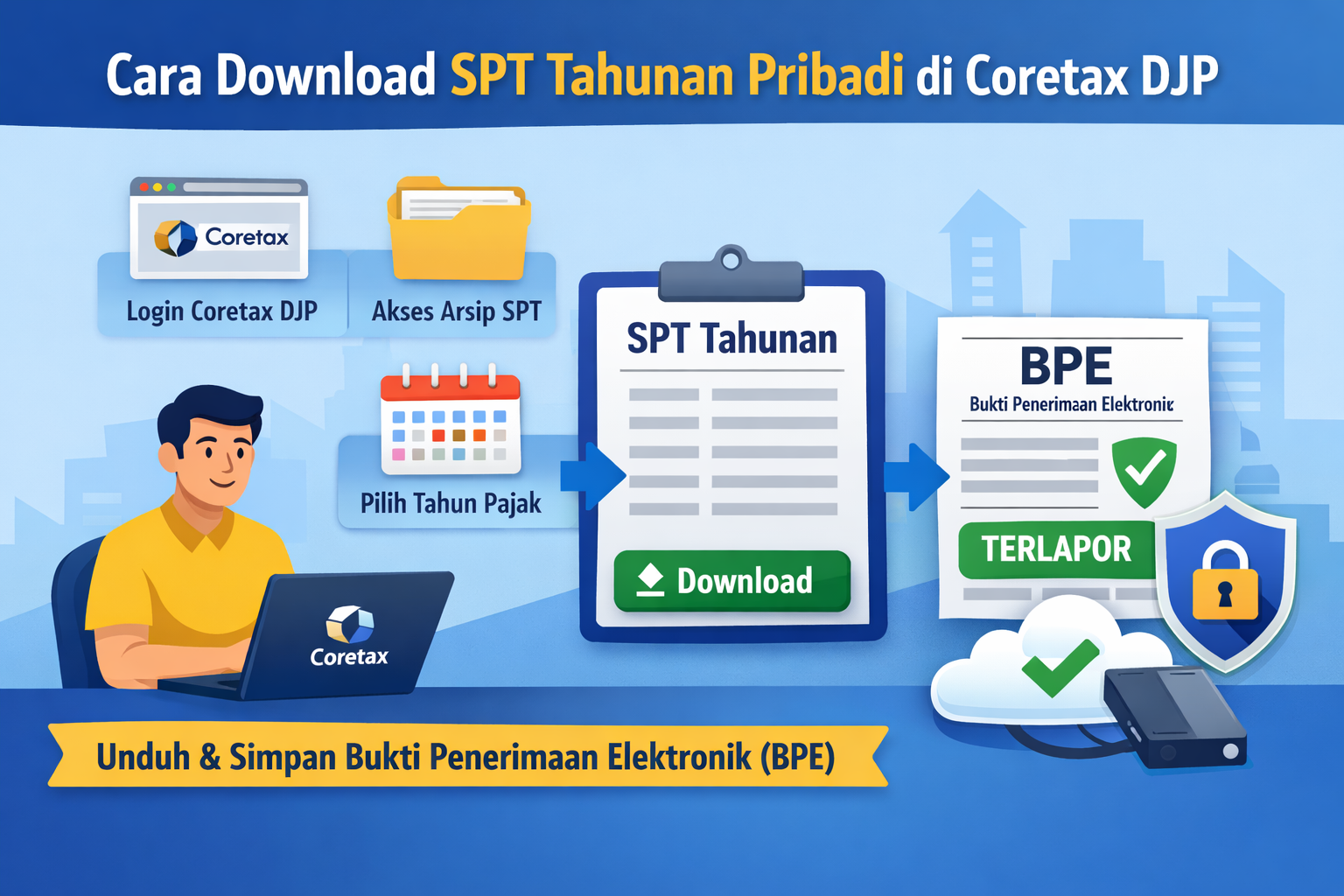 Cara Download SPT Tahunan Pribadi dengan Mudah